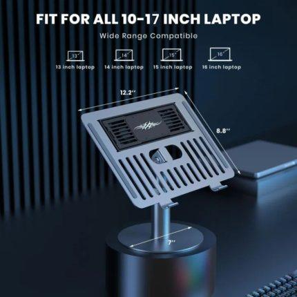 Semiconductor Cooler with 100% Aluminum Alloy Laptop stand