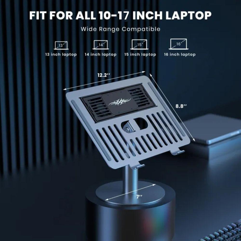 Semiconductor Cooler with 100% Aluminum Alloy Laptop stand